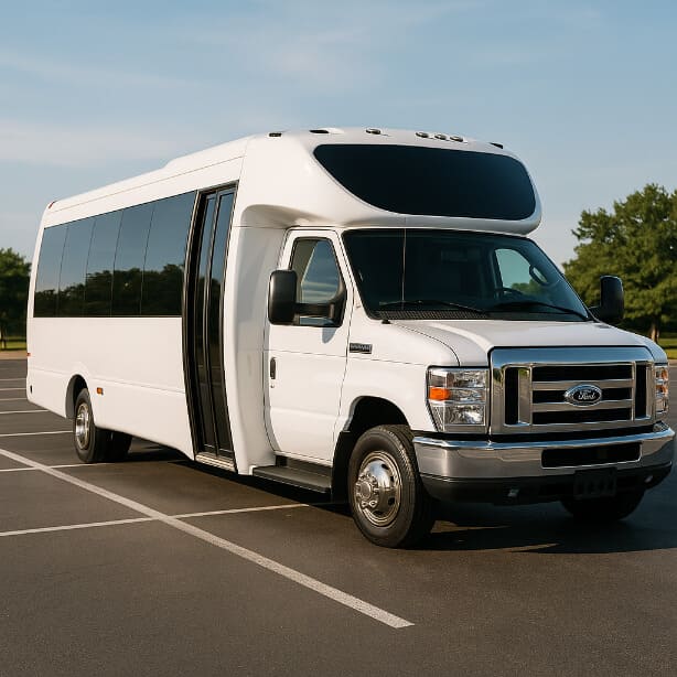 New Braunfels Shuttle Bus Rentals 20 Passenger Shuttle Bus
